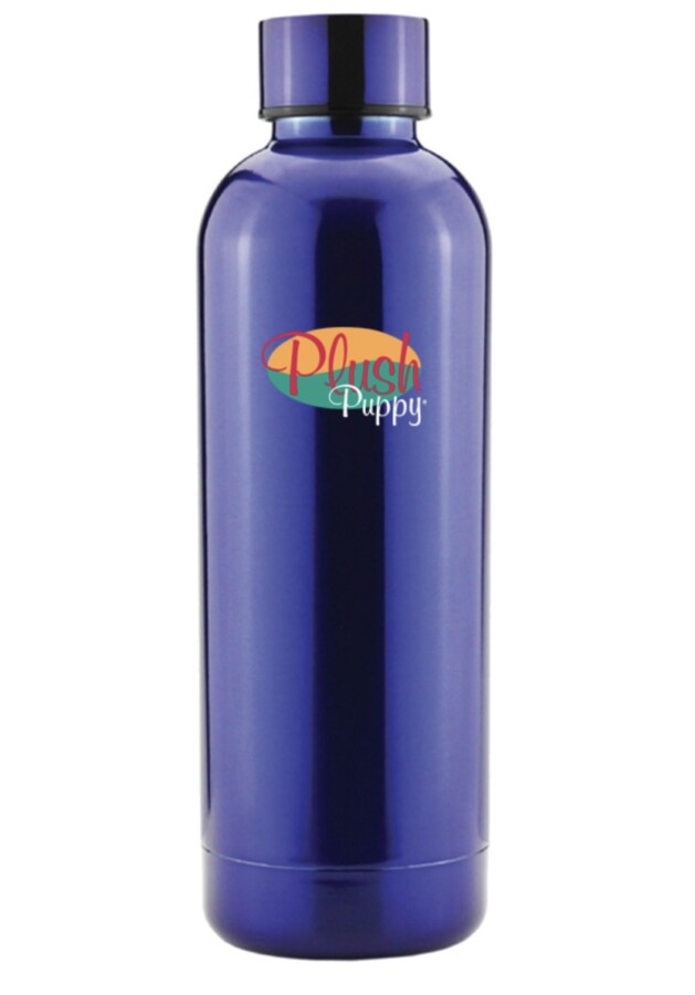 Plush Puppy 550ml Water Bottle Double Wall Insulated Water Bottle