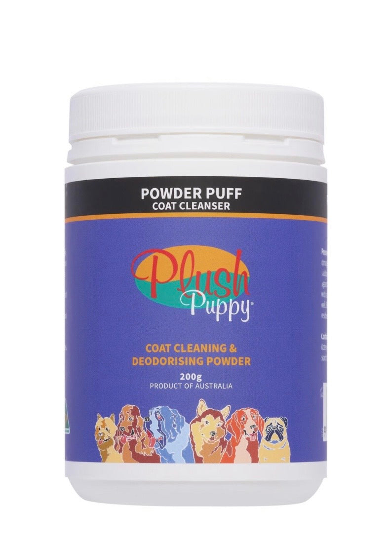 Plush Puppy Powder Puff Terrier – Tørrshampoo for Hund 100 g