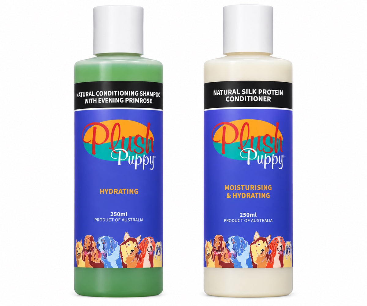Natural Conditioning Shampoo with Evening Primrose + Balsam 250ml til hund - katt - hest