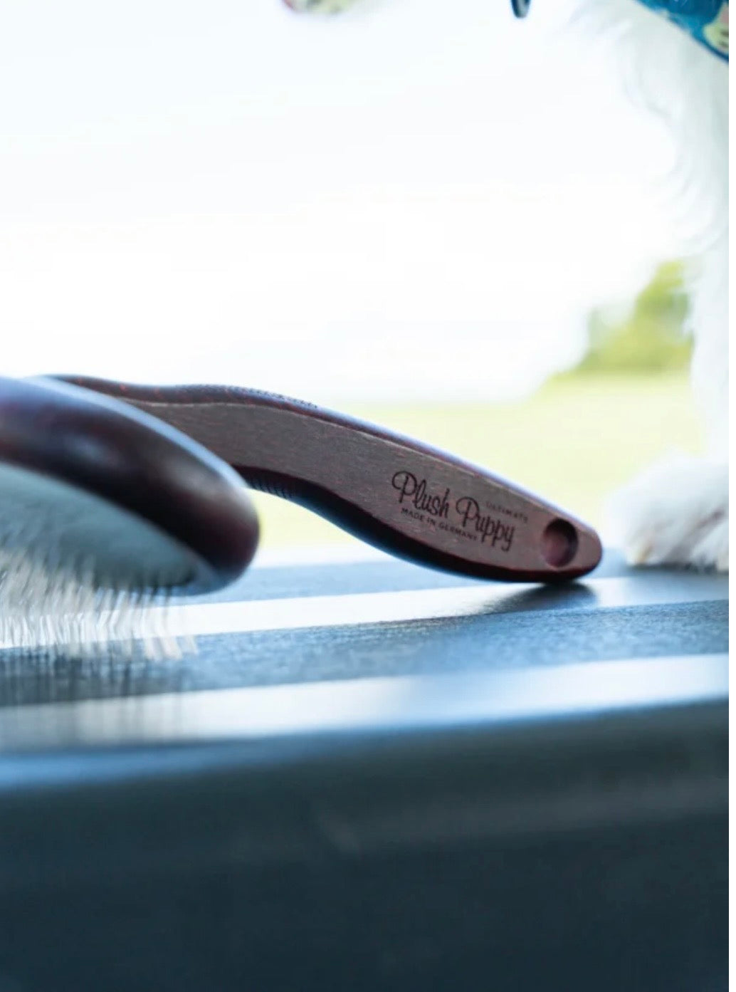 Plush Puppy Ultimate Soft Slicker Brush – Profesjonell Grooming-børste