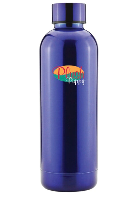 Plush Puppy 550ml Water Bottle Double Wall Insulated Water Bottle