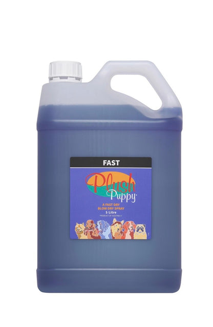 Plush Puppy FAST Blow Dry Spray – Halver Tørketiden for Hundepels