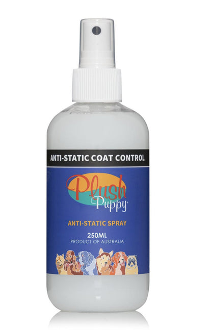 Plush Puppy Antistatic Spray Coat Control – Mot Statisk Elektrisitet i Hundepels