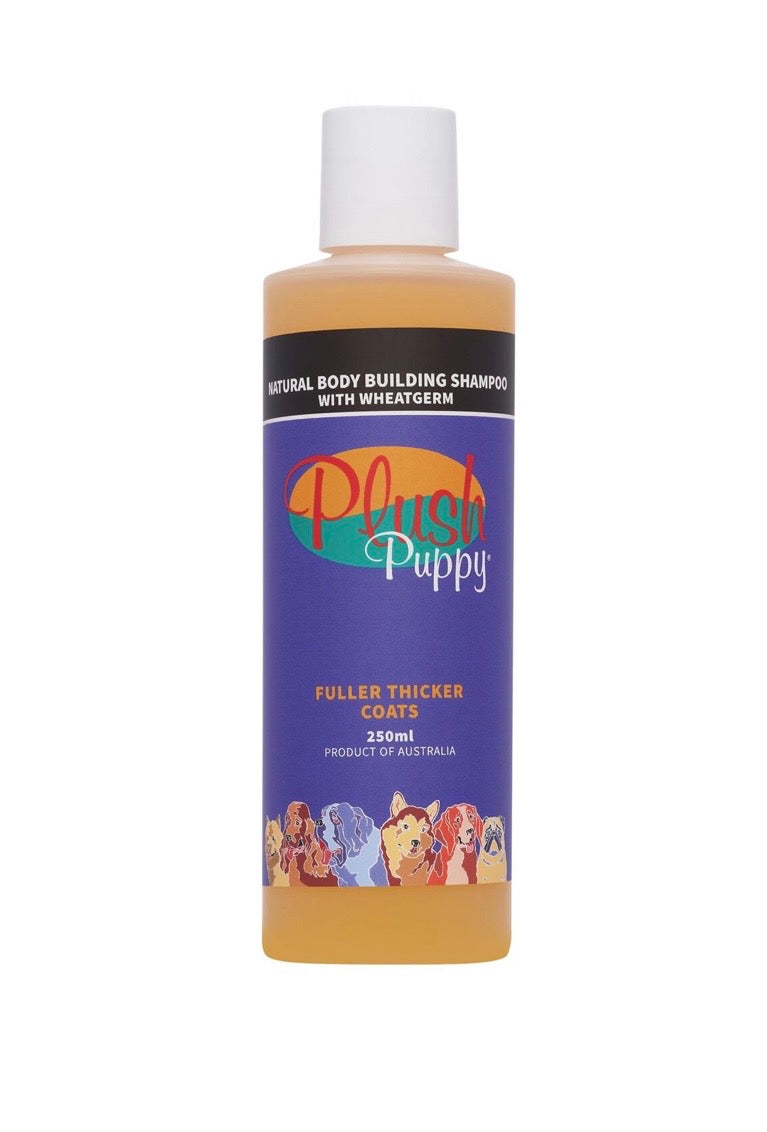 Natural Body Building Shampoo with Wheatgerm - Volumgivende shampo