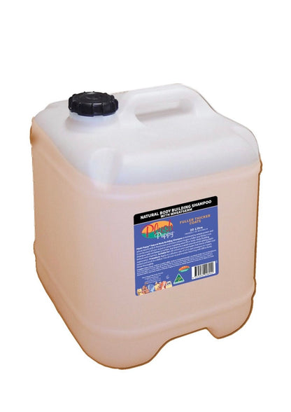 Natural Body Building Shampoo with Wheatgerm - Volumgivende shampo