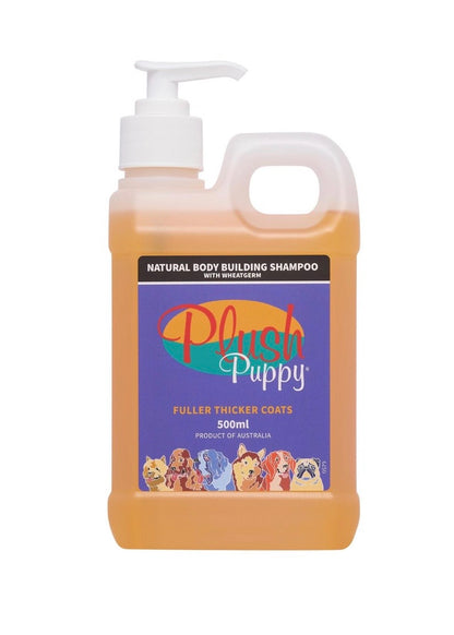 Natural Body Building Shampoo with Wheatgerm - Volumgivende shampo