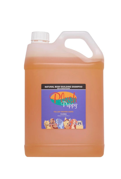 Natural Body Building Shampoo with Wheatgerm - Volumgivende shampo