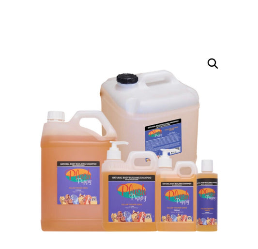 Natural Body Building Shampoo with Wheatgerm - Volumgivende shampo