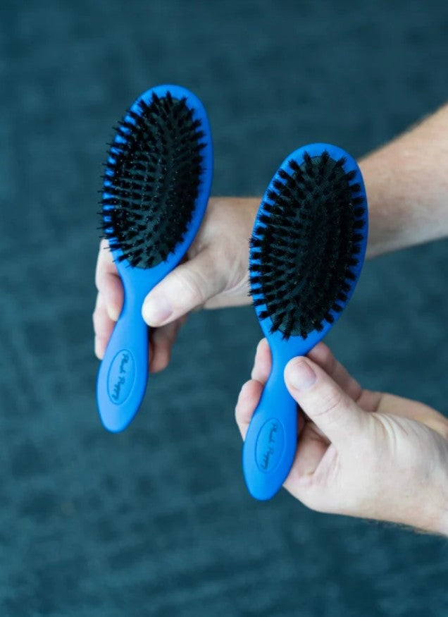 Blue Pure Bristle Brush - Plush Puppy