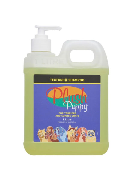 Plush Puppy Texture+ Shampoo – Hundeshampoo for Grov og Stri Pels