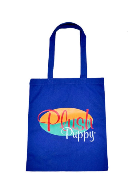 Plush Puppy Tote Bag