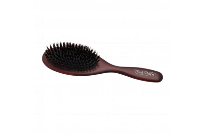 Plush Puppy Ultimate Pure Black Boar Bristle Brush
