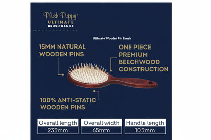 Ultimate Wooden Pin Brush